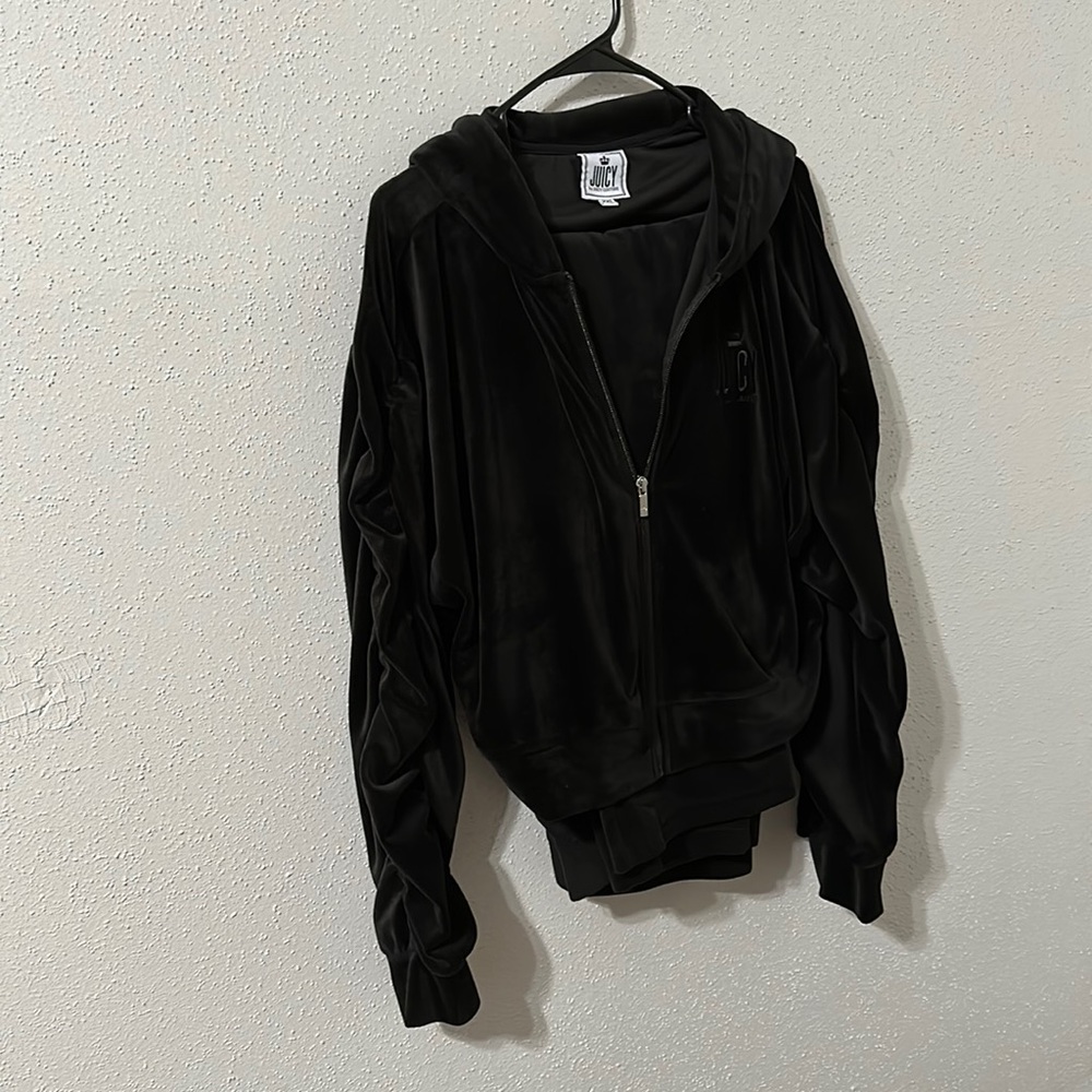 2 XXL Black JUICY COUTURE . Sweatsuit